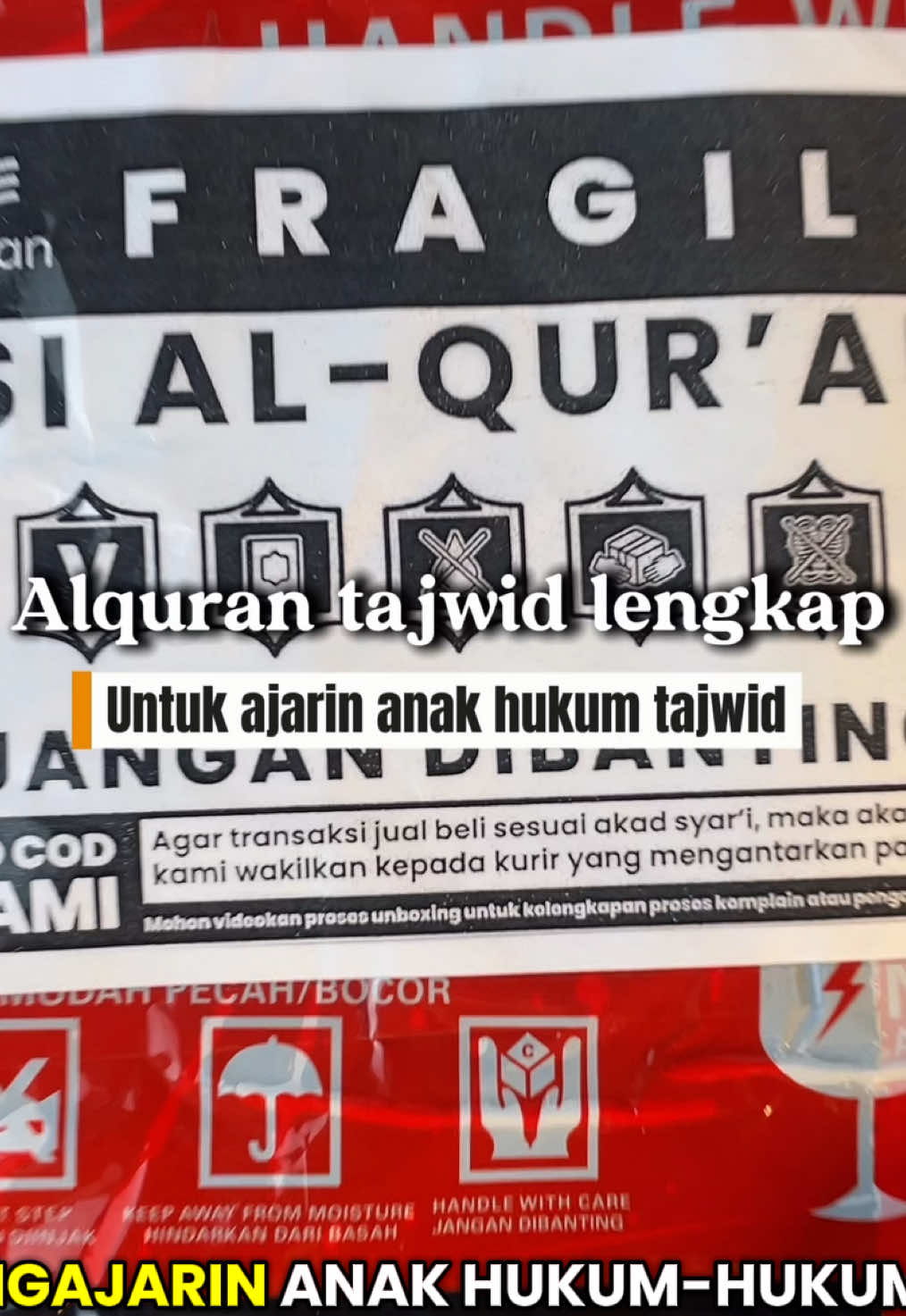 Membalas @al~15 maret Al quran tajwid lengkap ini dikirim dengan packingan super aman ya kak, dan semua kalangan cocok pakai al quran super tajwid🤗 #alqurantajwidlengkap #alquransupertajwid #quranbelajar #qurananak #beranda 