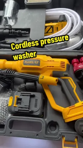 No need mo na nga nang kuryente kasi cordless na pressure washer nato #cordlesspressurewasher #pressurewashing #carwash  #motorcycle #carwashing 