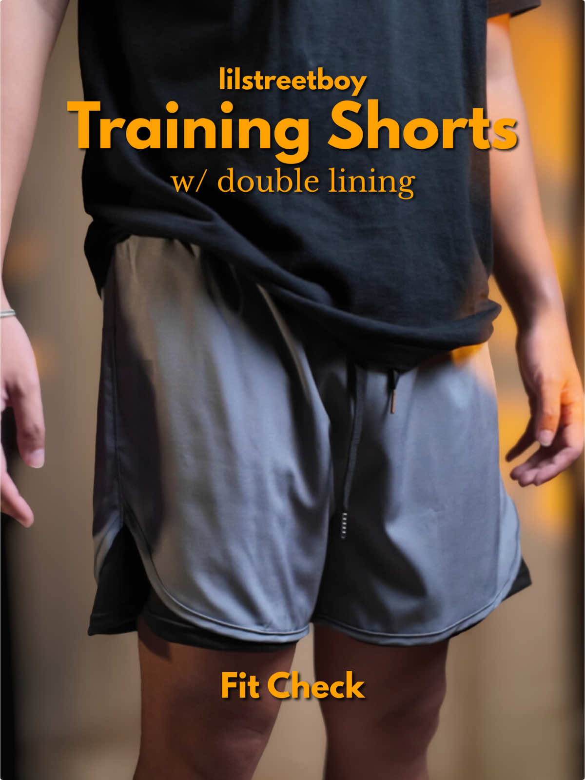 Running or training shorts with double lining and secured back pocket #runningshorts #trainingshorts #gymshorts #unisex #fitcheck