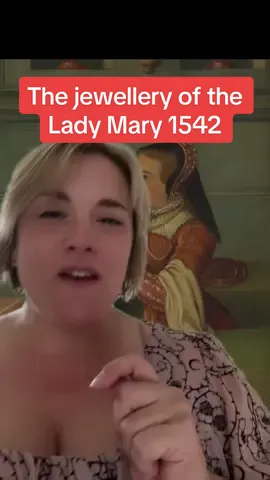 The historic jewellery collection of the Lady Mary, once Princess Mary and future Mary I, from an inventory of 1542. #tudors #tudorhistory #history #sixteenthcentury #HistoryTime #historytok #historybuff #historian #historylover #henryviii #thetudors 