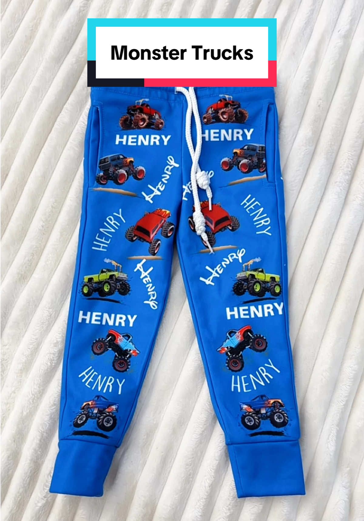 Rev up their wardrobe with sweatpants that match their truck-sized personality! 🛞💪 #macorner #sweatpants #giftforkids #giftforson #monstertrucks