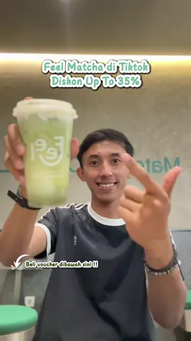 Selisihnya lumayan banget sii ‼️  jadi kalau jajan ke Feel matcha beli di lokasi video aja  #promomakangajian #BebasFlexingKulineran #FeelMatchaTiktok #PromoFeelMatcha #feelmatchatunjunganplaza 