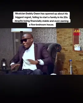 Speaking to Alex Mwakideu, he admitted he ignored his father’s advice and instead spent most of his youth enjoying life with friends. Now a father of two in his late 30s, Daddy Owen says he wishes he had prioritized family much earlier.