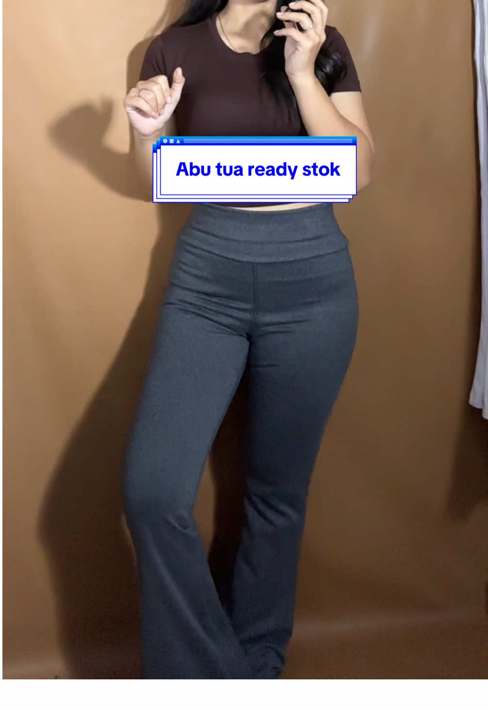 Celana cutbray olahraga warna abu tua nya sudah ready lgi bestttt #celanacutbrayolahraga #outfitolahraga #bajuolahraga #celanaolahraga #rekomendasioutfit 