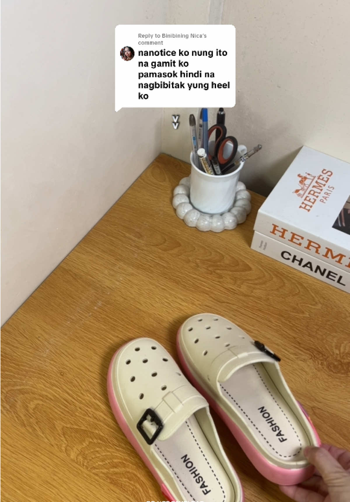Replying to @Binibining Nica that's why I really recommend these slippers po kc ang soft and comfy nya sa paa 🫧🥰 #happyfeet #slippers #slippersforwomen #footwear 