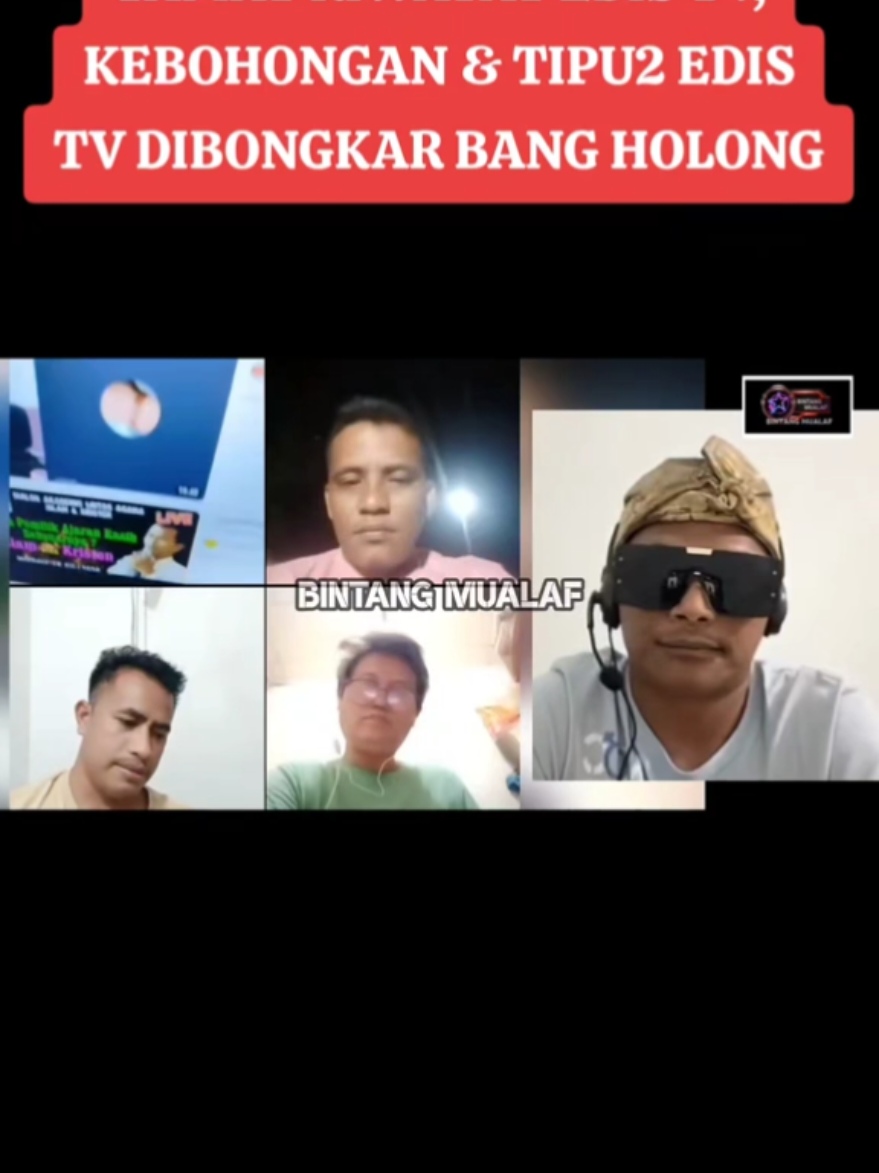 KEBOHONGAN EDIS TV DIBONGKAR BANG HOLONG (KRISTEN) #edistv #bangholong #kebohonganedistv #fyp 