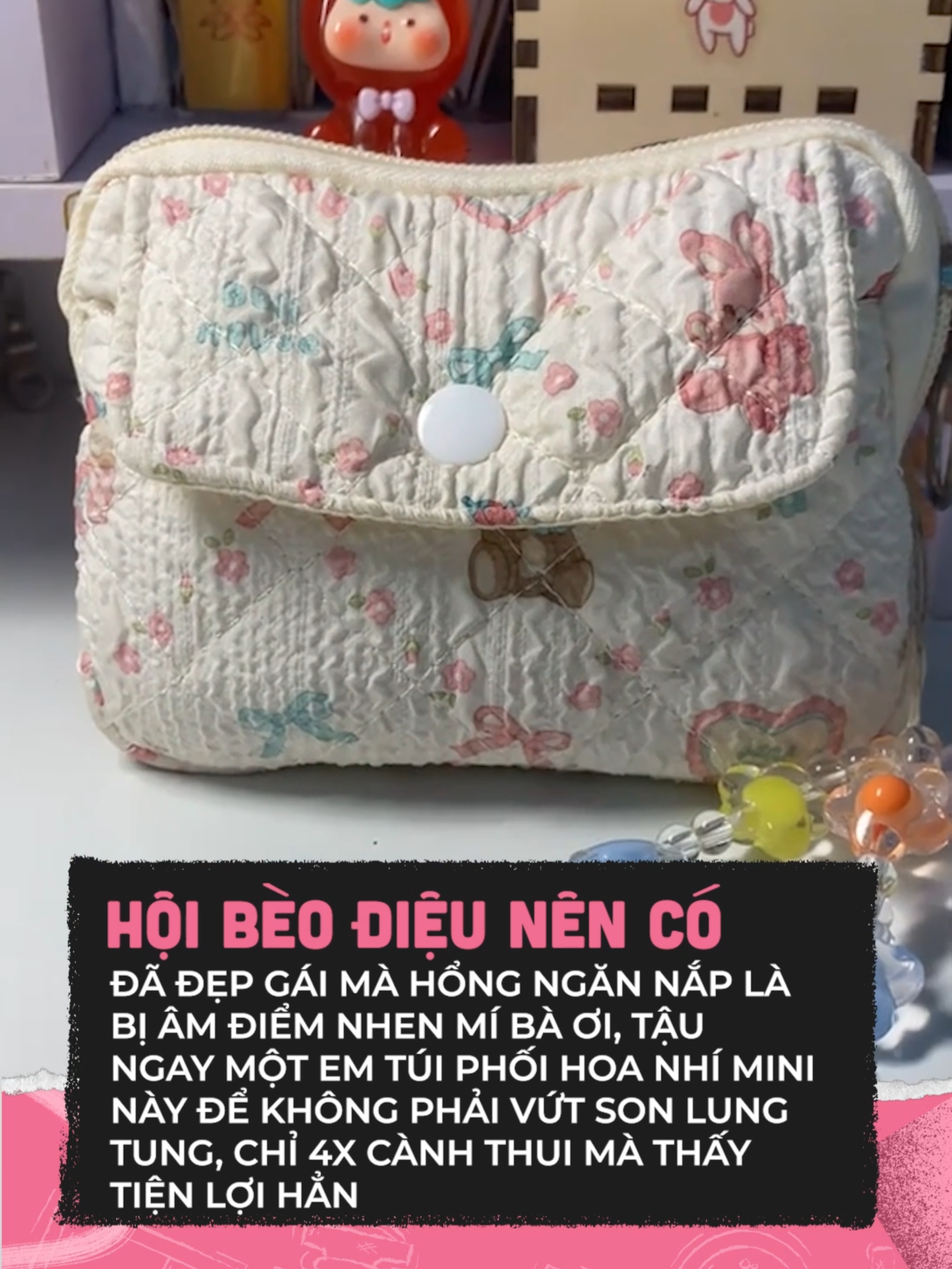 dưỡng thê khủm khípppp #clbeauty #clmedia #celebnetwork #BeautyTok #trending #hot #fashion #beauty #minipouch #makeup