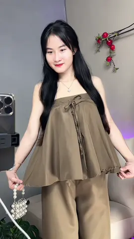 Trả lời @Hạnh💓 Set bộ áo hai dây tùng babydoll #benhimreview #thoitrangnu #setdoxinh #dobo #xuhuong 