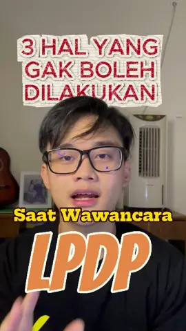 Selamat buat yang baru lulus administrasi LPDP! Buat yang mau persiapan wawancara, simak tips berikut yuk!  Ada pertanyaan boleh sampaikan di kolom komentar yaa #lpdp #seleksilpdp #lpdp2025 #fyp #persiapanlpdp