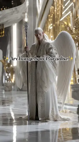 ✨Archangels in Paradise✨ A luminous procession of archangels in paradise—cinematic, elegant, and alive with slow, graceful motion. Divine fashion, epic scale, timeless vibes. #Archangels #AIArt #EpicFantasy #Cinematic #FYP 