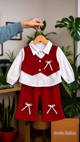 Pita gemas, cutbray trendi—siap jalan. #AlyonaSet #SetelanAnakPerempuan #PitaLucu #CutbrayAnak #KoreanStyleKids 