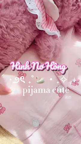 pijama nơ hồng 𐙚⋆°｡⋆♡#CapCut #ilovetiktok #dobomacnha #pijamachallenge #doboxinh 