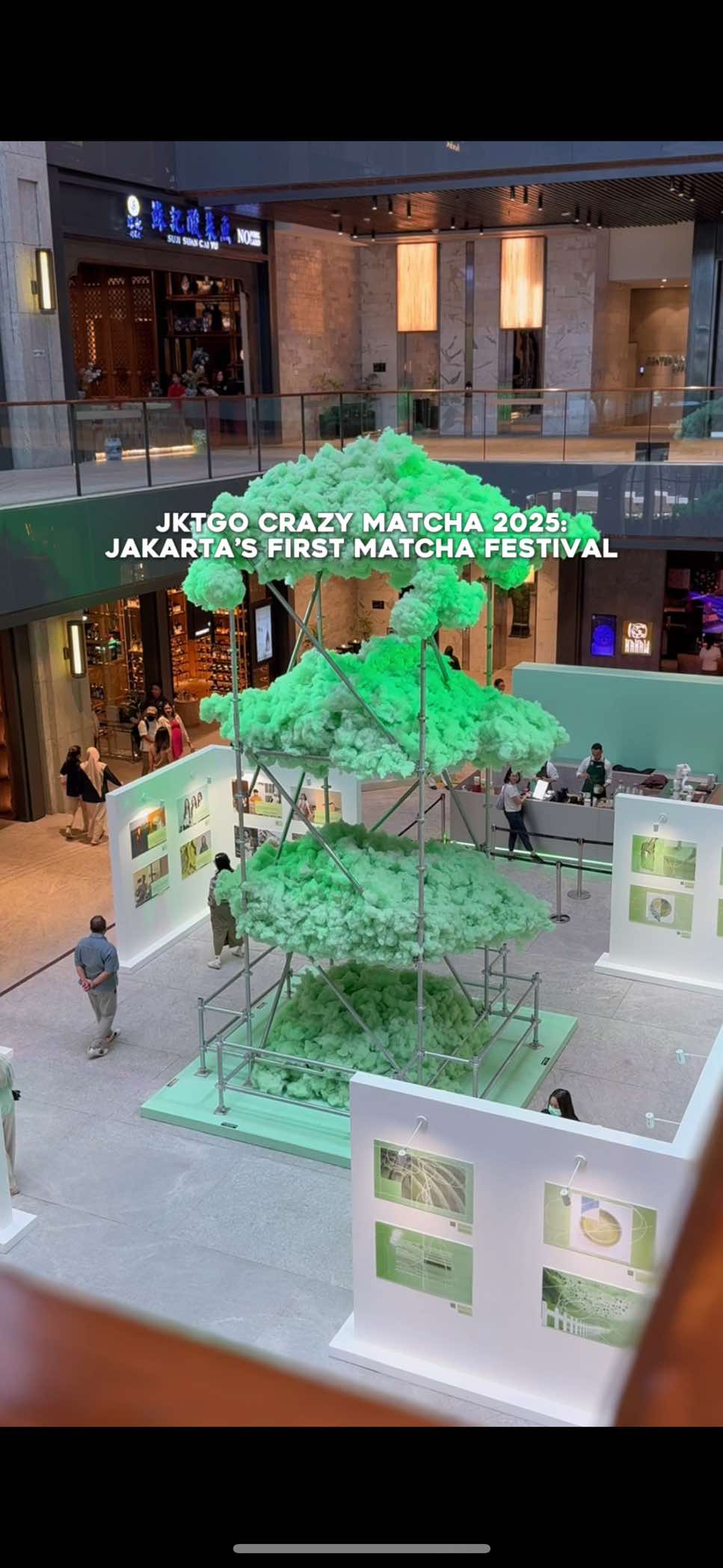 NEW✨ First matcha festival in Jakarta by JKTGO @jktgo : udah ditunggu” dari bulan lalu akhirnya hadir juga di Ashta. Dari 35 tenant dan banyak exclusive menu, yang recommend ada di video ya! Lokasi di lt 2 Ashta selantai sama Flix. Masuknya gratis, dari tanggal 27-31 Agustus jam 10 pagi sampe 10 malem.