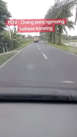 orang jawa ngomong bahasa komring