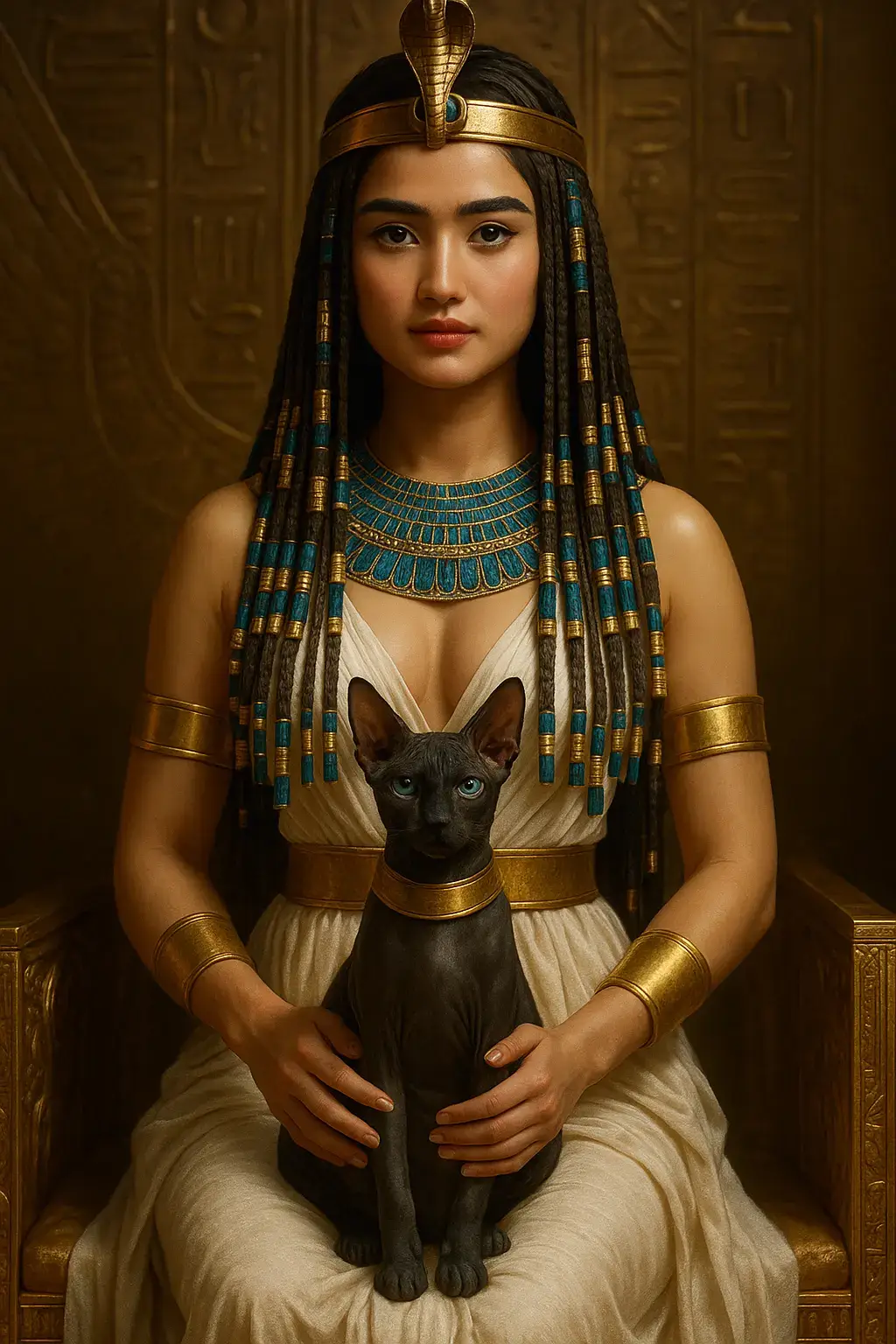 Cleopatra  -------------------- Someone wanted to create a character prompt for the ancient Egyptian queen 