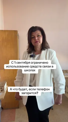 Поясняет директор гимназии г. Кобрина, как организовано ограничение использования средств связи в её учреждении.