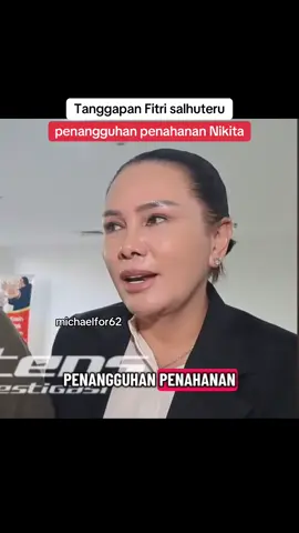 Fitri Salhuteru tanggapi mengenai ajuan Nikita Mirzani terkait penangguhan penahanan #fitrisalhuteru #nikitamirzani #skincare #rezagladys #sidang @fitri.salhuteru official 