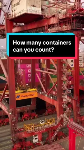 Countless moves. One smooth operation. 🏗️ Did you know around 90% of world trade is transported by sea? 💡 From planning to port, our operations help keep that network in motion! #hapaglloyd #container #port #operations