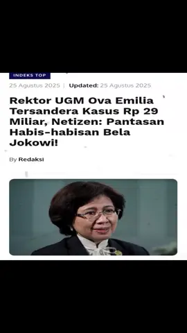 Jakarta, law-justice.co - Berdasarkan putusan Pengadilan Tinggi Yogyakarta nomor 156/PDT/2018/PT.YYK, nama Ova Emilia tercatat sebagai Tergugat IV dalam kasus perdata terkait Bank Perekonomian Rakyat (BPR) Tripilar Arthajaya.  Tak tanggung-tanggung, Ova Emilia disebut sebagai pemegang saham mayoritas hingga 99,8 persen. Putusan Direktori Mahkamah Agung itu menyatakan, 