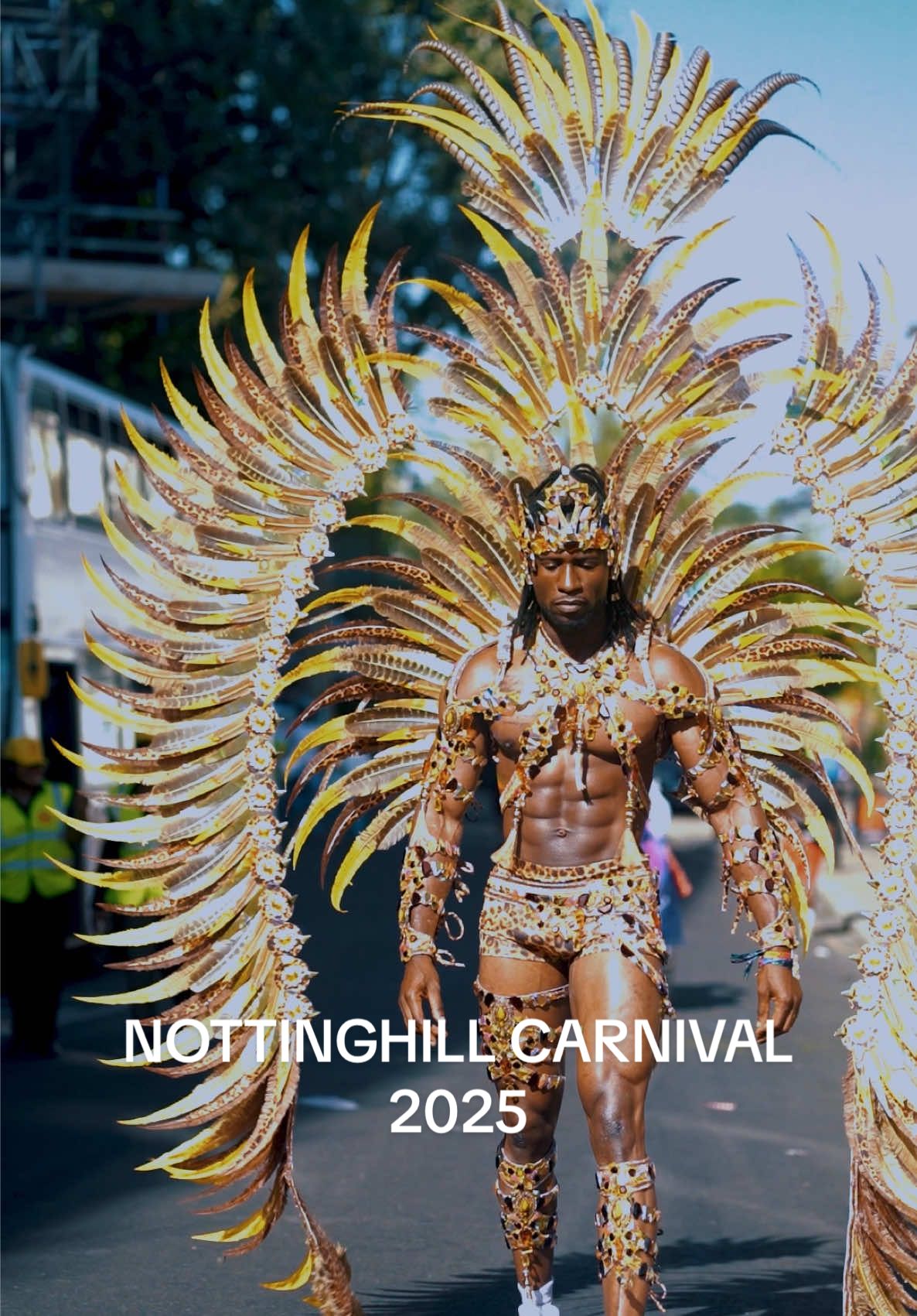 When @UCOMCARNIVAL  jaguars 🐆 takes the stage 👑 #fyp #nhc #mas #nottinghillcarnival #carnival   