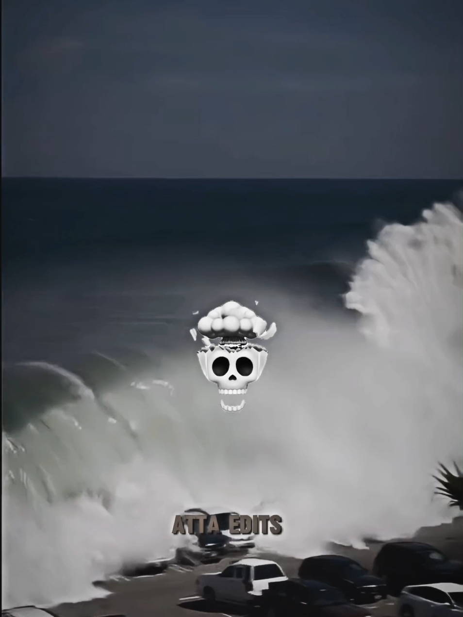 The Biggest Tsunami 🌊☠️ #trollface #edit #tiktok #viral #fyp 