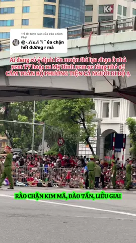 Trả lời @Đào Chinh Phạt Sơ Duyệt A80 chặn các cửa ngõ rùi ạ, mọi người ở nhà nghỉ ngơi hoặc xem Mỹ Đình xe tăng này kia ạ #2thang9 #duyetbinh #duyetbinhvietnam #vietnam #a80 