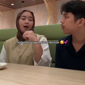 Sederhana tapi merasa dicintai 🥰💕 #cerita #pasangan #pacaran #suamiistri #bahagia 