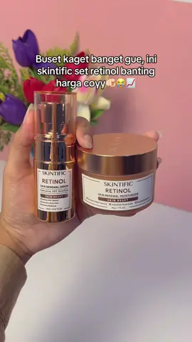 #skintific #serum #moisturizer #set #retinol 