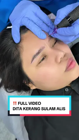 Ini full nya @DitaKerang🌊  . @rosidilasertattoremoval @rosidisulamalisjakarta_ @Rosidi Sulam Alis 2 @brutalparfum @oneglowcosmetic  . #sulamalisrosidi  #sulamalis  #kursussulamalis 