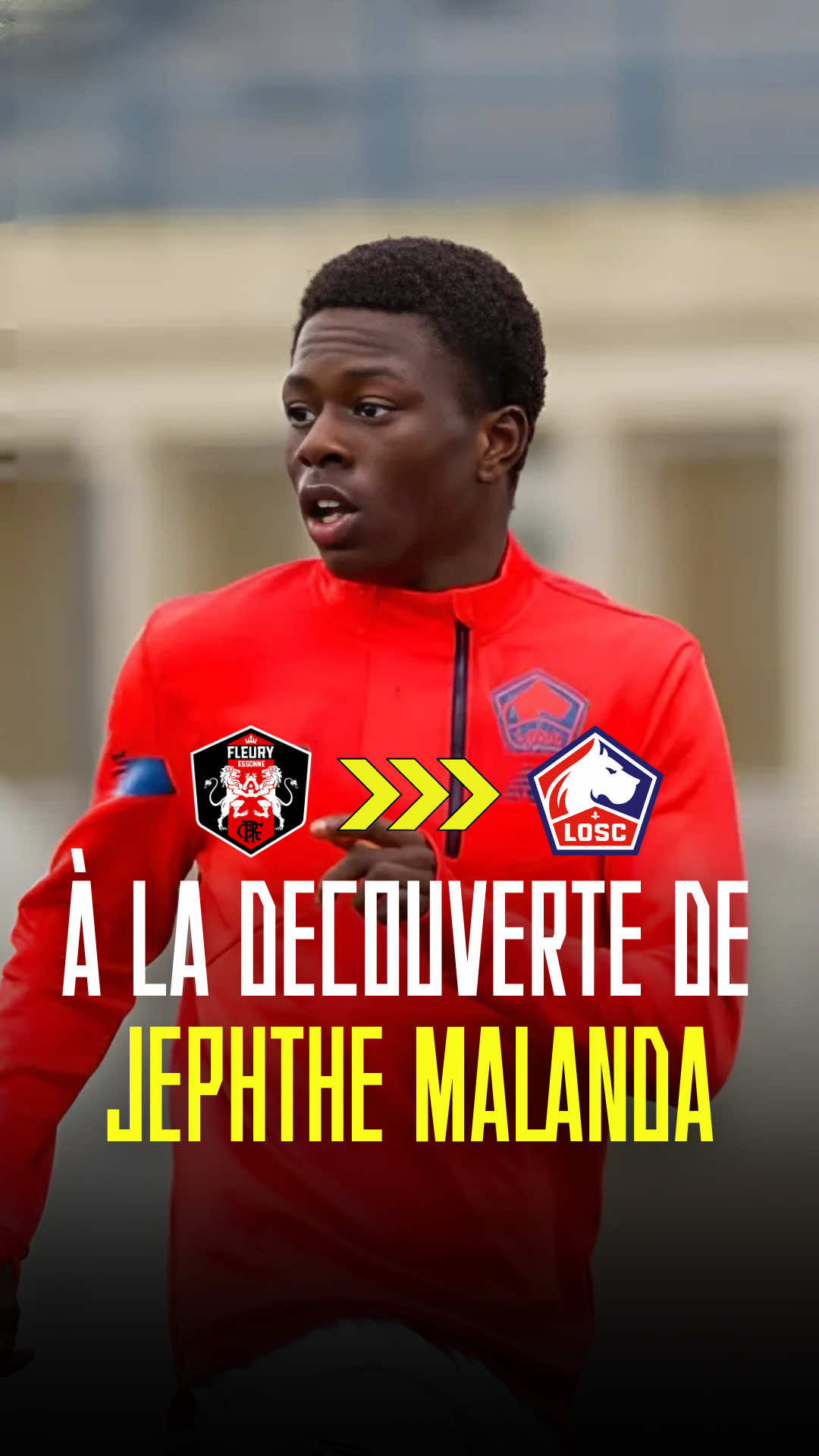 👤 : Jephthe Malanda ✍🏽 : #losc  🎥 : @eyeball.football  #wonderkid #futurstar #risingballers 