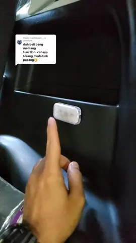 Replying to @alifdaniel___ betul bang memang function lampu nie...nak pasang cabut bukak pun senang sebab jenis portable