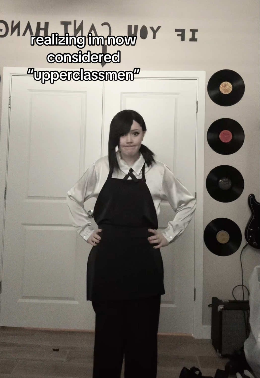 🖤🔪|| junior year….. ||#fyp #cosplay #chainsawman #chainsawmancosplay #kobenicosplay 