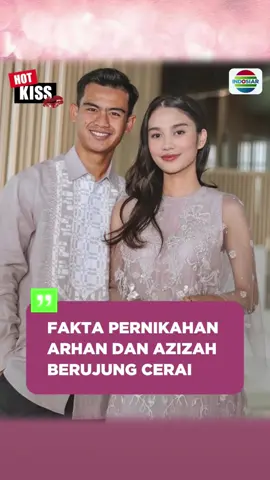 Pernikahan Pratama Arhan dan Azizah Salsha resmi kandas! Arhan menggugat cerai pada 1 Agustus 2025 di Pengadilan Agama Tigaraksa. Sidang diputus verstek tanpa kehadiran Azizah. #InfotainmentIndosiar #HotKissIndosiar