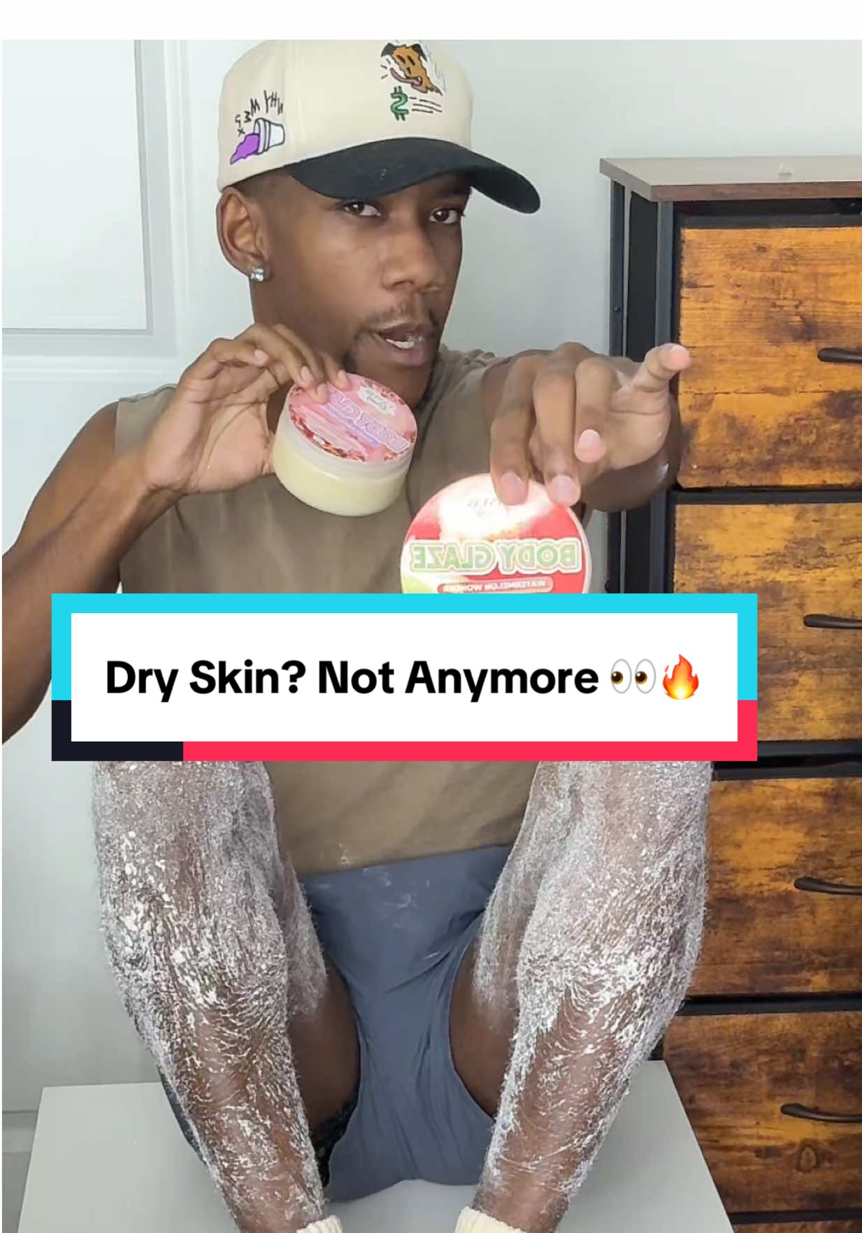 Dry Skin? Not Anymore 👀🔥 #BodyGlaze #SkinCareTok #GlowUpSeason #TikTokShopFinds #tiktokshopcreatorpicks 