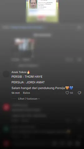 el classico makin ketat aja nih🔥🧡💙,salam respect sib🤝  #yhensukapsj #persijajakarta #fyp #guepersija #persibbandung 