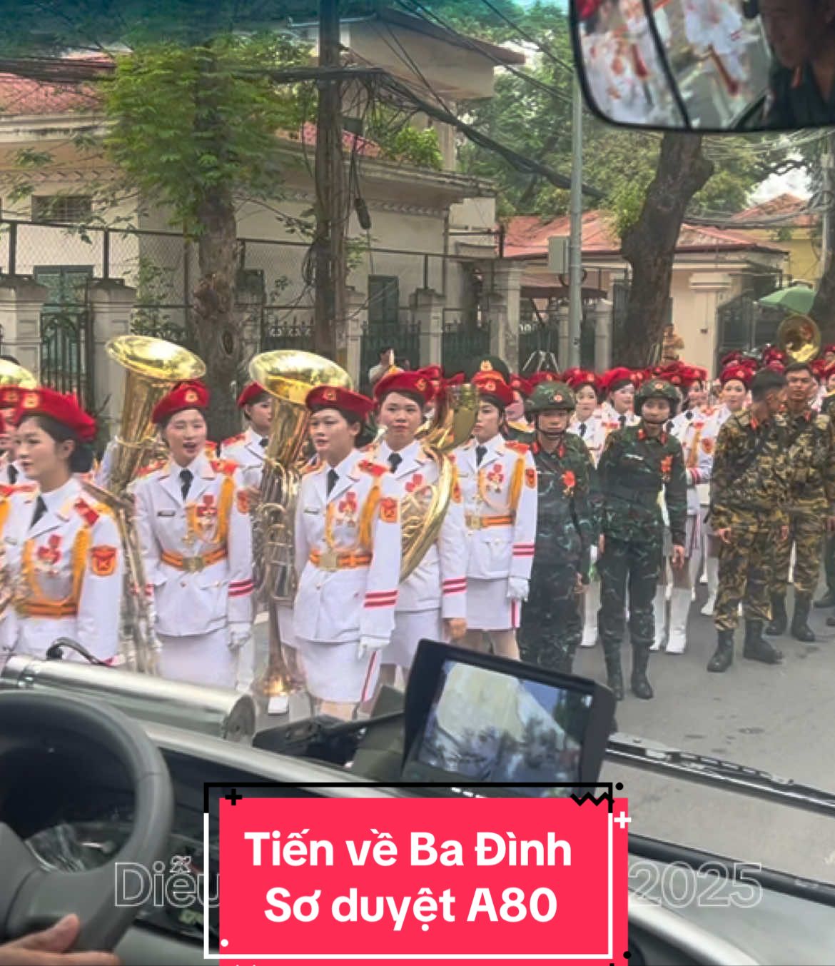 Hành trình tiến về Ba Đình tham gia Sơ duyệt cấp nhà nước lễ Diễu binh Diễu hành kỷ niệm 80 năm Cách mạng tháng 8 thành công và Quốc Khánh 2/9. #dieubinhA80 #A80 #2thang9 #viral #xuhuong 