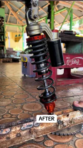 Done!! shock aftermarket tabung non fungsi tetep bisa di  maksimalkan ya kakakkk🤩🤩 #pasuspension #rebound #reboundshock #shock #shockbreaker #jfk #aftermarket #fy #fyp #fypシ゚viral #foryou #foryoupage #fyppppppppppppppppppppppp #kuli 