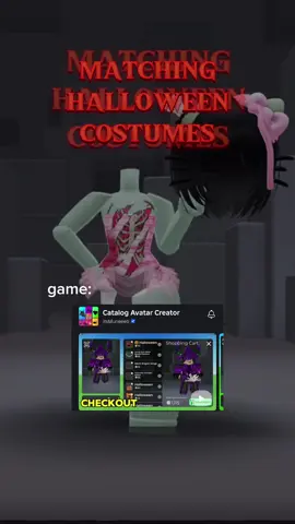 matching halloween costumes | #fyppppppppppppppppppppppp #roblox #robloxhalloween #robloxoutfitideas #matchingoutfits 