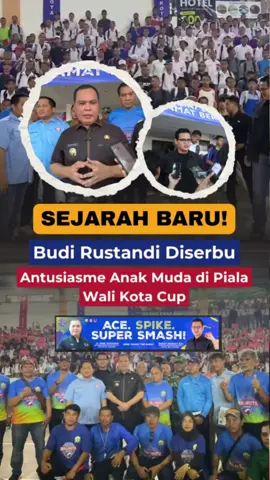 Anak muda Serang meriahkan Piala Wali Kota Cup! Budi Rustandi hadir, bukti dukungan penuh untuk generasi juara. #SerangBerbudi #PialaWaliKotaCup #BudiRustandi #generasimuda  #kotaserangmaju 