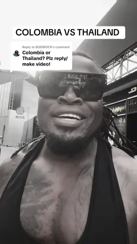 Replying to @BODIROCK Colombia vs Thailand 