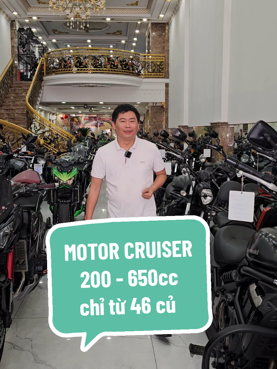 Phong motor: motor cruise 200 đến 650cc chỉ từ 46 củ