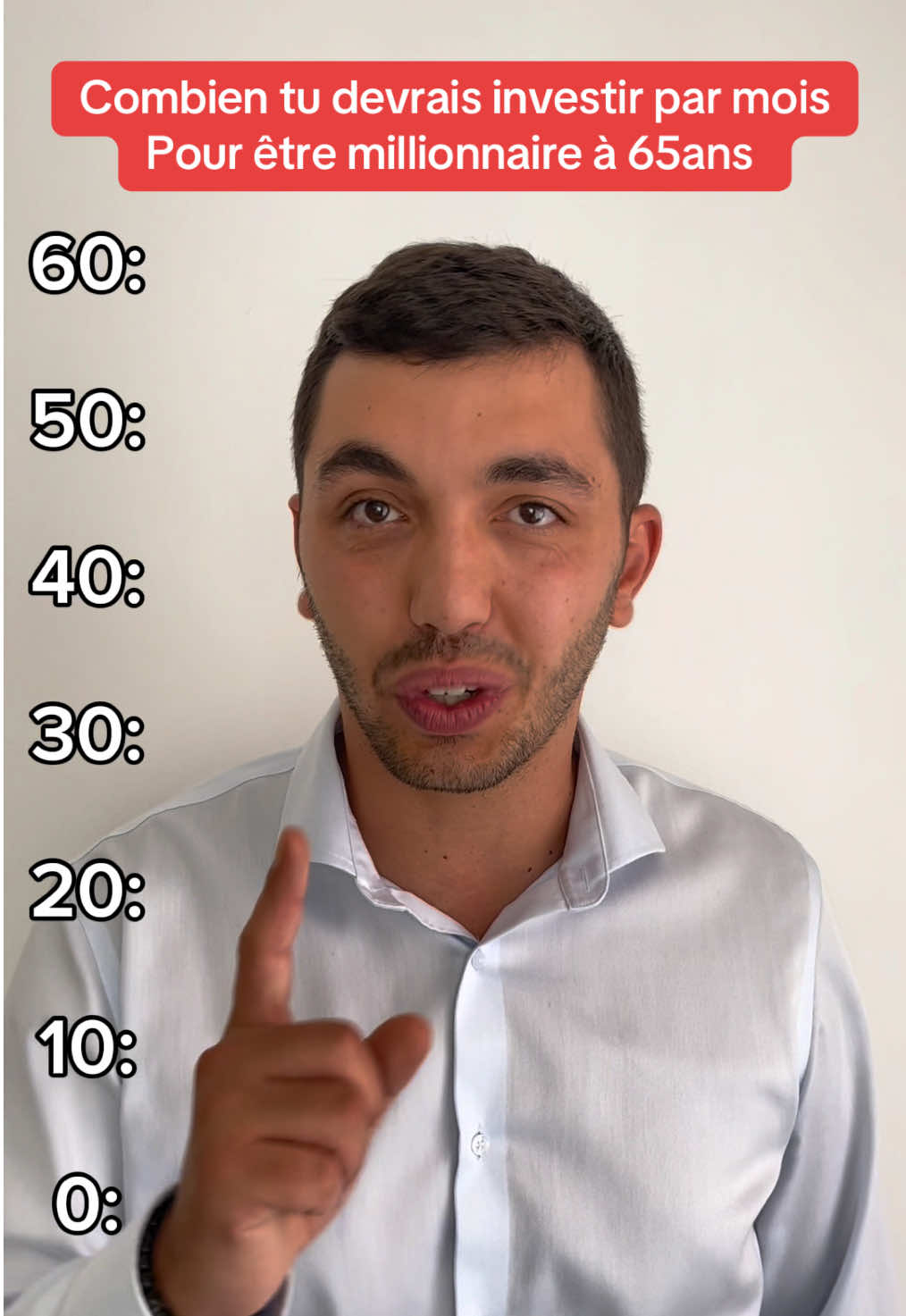Combien tu devrais investir par mois pour être millionnaire à 65 ans dès Septembre 2025 #lifehacks #motivation #millionnaire #business 
