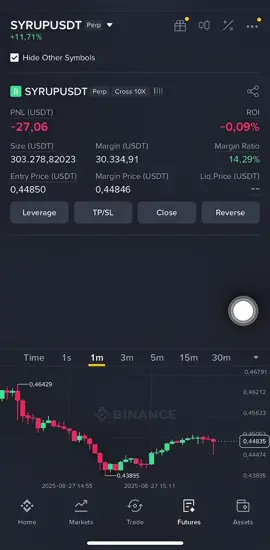 SYRUP Trade on Binance #trading #btc #crypto #bitcoin
