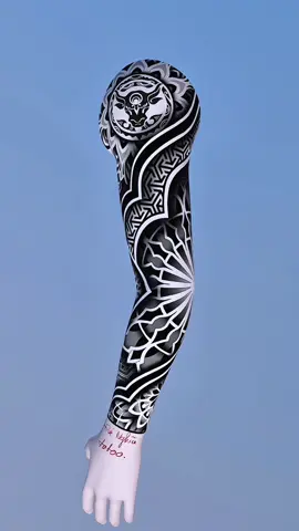 1 dự án full tay trong 4 ngày mới #ducnghiatattoo #xuhuong #mandala #xamhinhhanoi #l