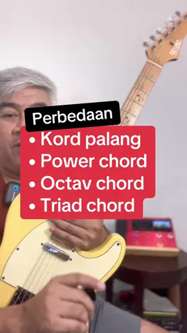 Perbedaan dari 4 jenis kord ini, sangat bisa digunakan. #gitaran #maingitar #gitaris #belajargitar #kord 