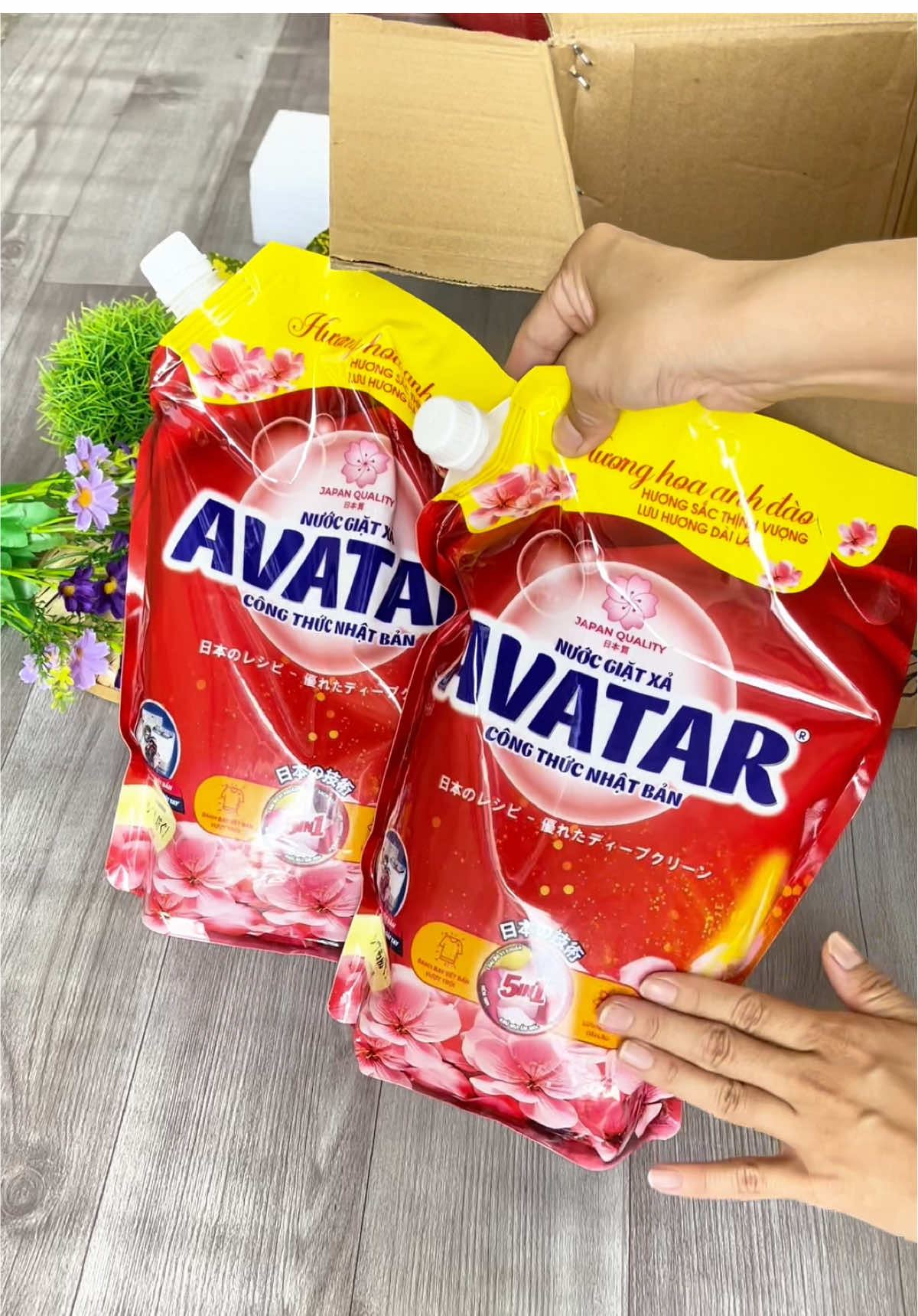 Nước giặt xả avAtar mua 1 tặng 1 99k 4kg #hongngocxh3 #nuocgiat #nuocgiatxa #nuocgiatxaavatar #giadungtienich 
