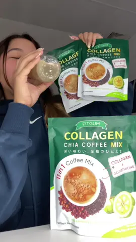 Coffee lover kaba?☕️ Fitgum Collagen Chia Coffee Mix🍃 #fitgumchiacoffee #fitgum #coffee #koreanbeauty 