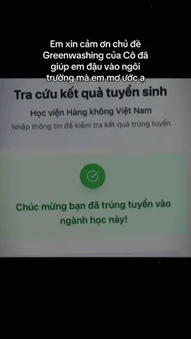 Em xin cảm ơn cô @Cô Vũ Thị Mai Phương ạ #2k7 #hocvienhangkhong #LearnOnTikTok #studytok #viral 