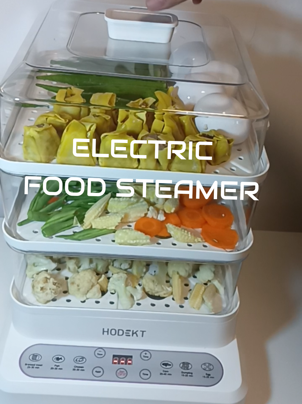 Perfect pang negosyo tong Electric Food steamer na to from hodekt.. #foodsteamer #hodektfoodsteamer #hodektfam #hodektappliances 