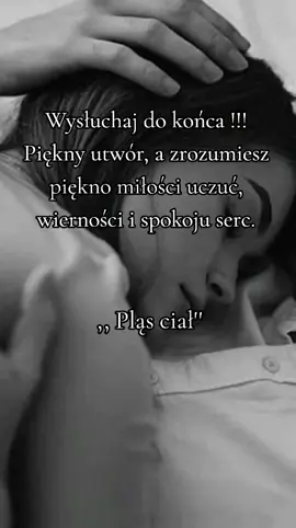 Piękny utwór, który trzeba wysłuchać do końca czym jest prawdziwa miłość i uczycie do drugiej osoby ♥️ #CapCut #życie  #człowiek #przekaz  #miłość @ZwierciadłoNocyMuzycznie 